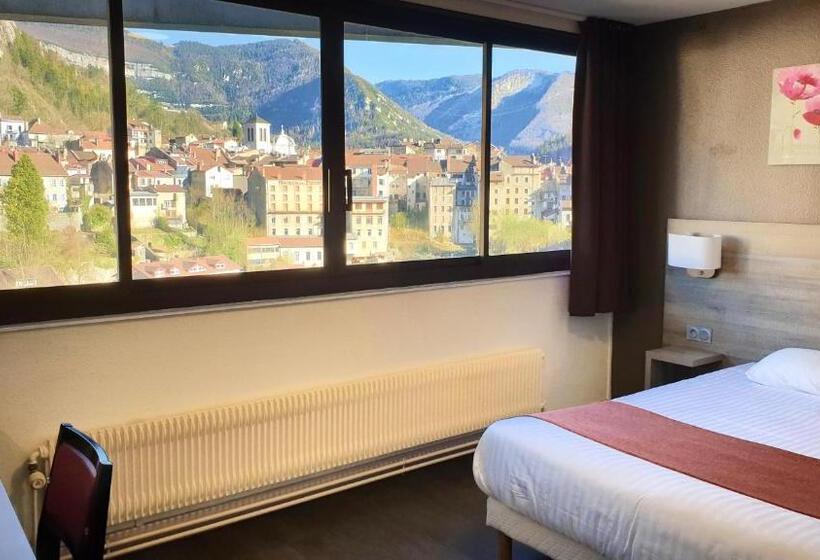 스탠다드 룸 산 전망, Jura Hotel Restaurant Le Panoramic