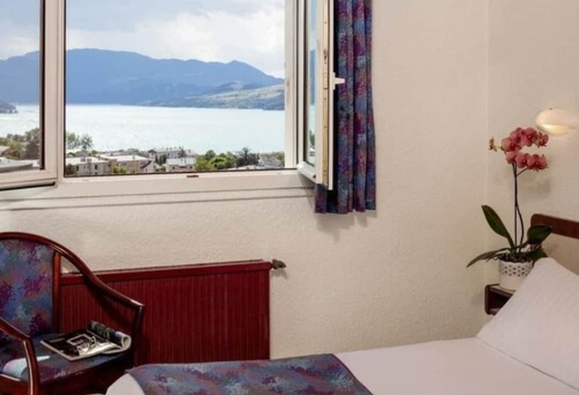 חדר סטנדרט נוף לאגם, Logis Hotel Eden Lac