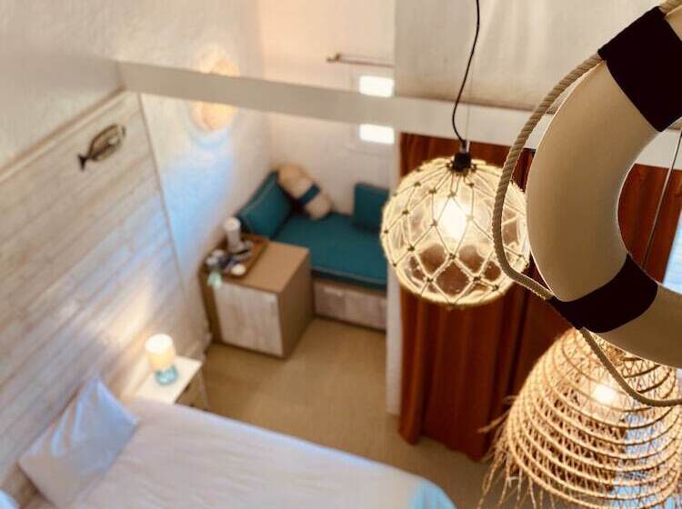 חדר משפחתי נוף לים, Hôtel île De Lumière