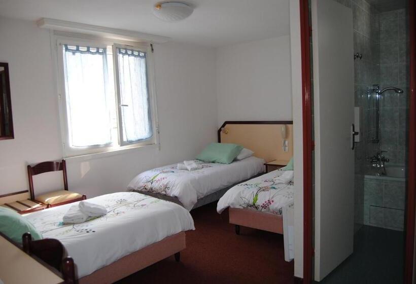 スタンダード４人部屋, Hôtel Myosotis