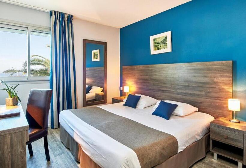 带海景的标准房, Ibis Styles Biarritz Plage