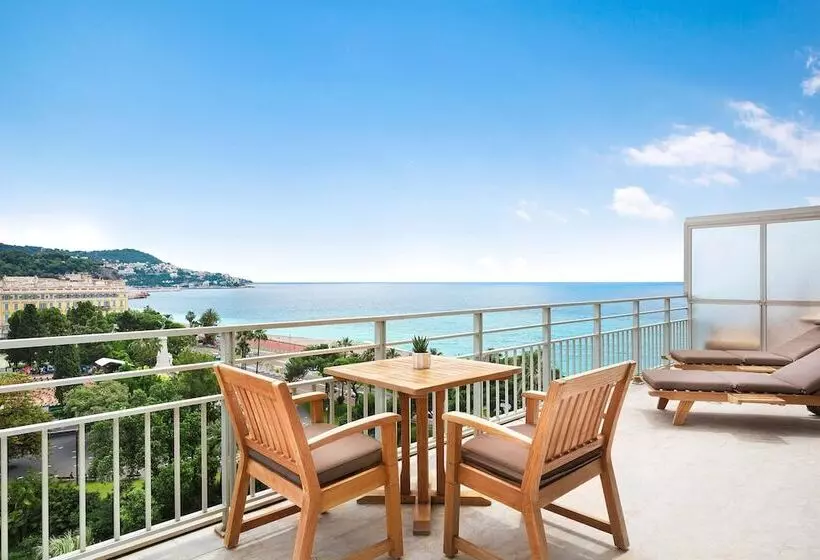 Junior Suite Haveudsigt, Le Méridien Nice