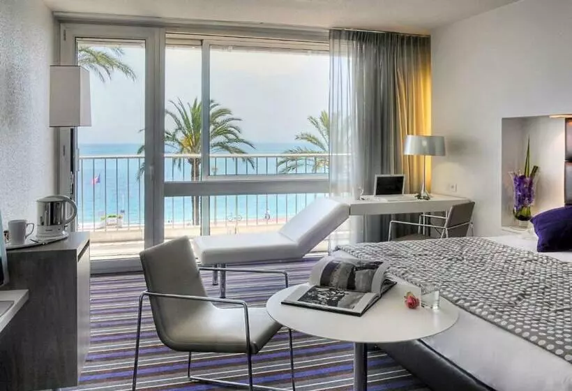 اتاق پرستیژ با چشم‌انداز دریا, Mercure Nice Promenade Des Anglais