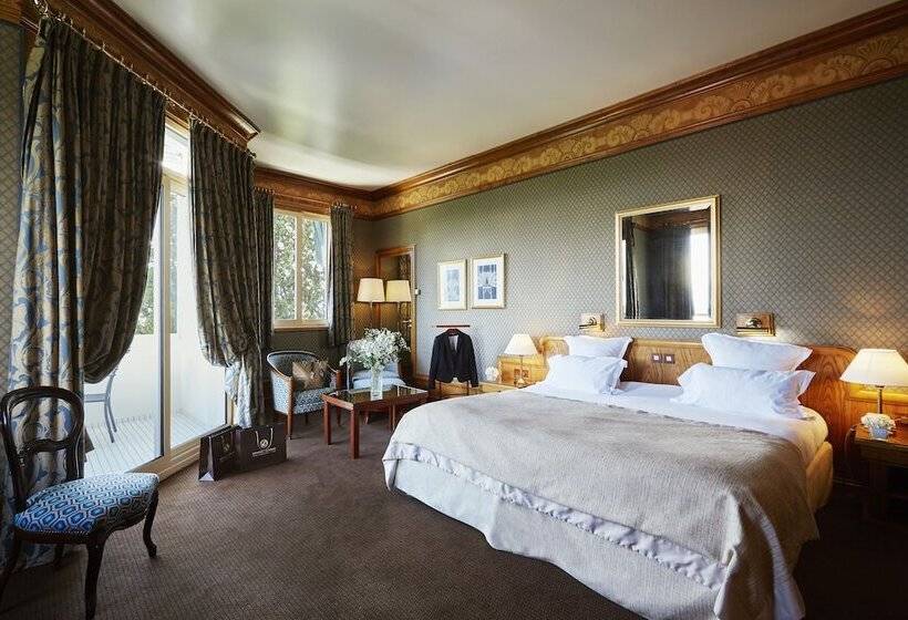 Номер Deluxe, Le Grand Hôtel   Domaine De Divonne