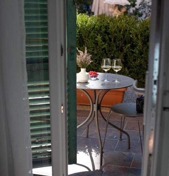 테라스 디럭스 룸, Hôtel Restaurant Oasis