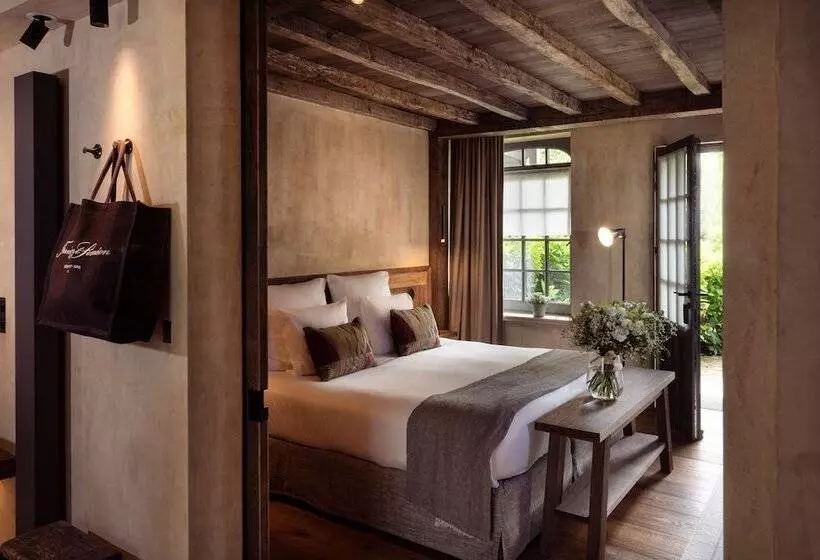 اتاق سوپریور با چشمانداز باغ, La Ferme Saint Simeon Spa Relais & Chateaux