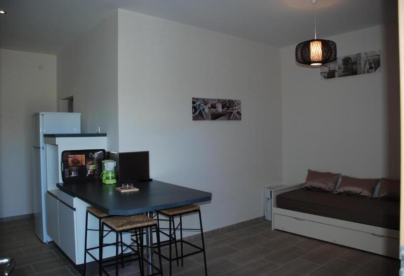 带1个卧室的公寓, La Solenzara Hôtel & Appartement & Spa