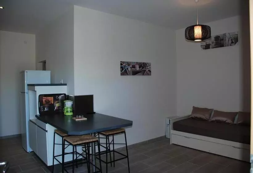 １ベッドルームアパートメント, La Solenzara Hôtel & Appartement & Spa