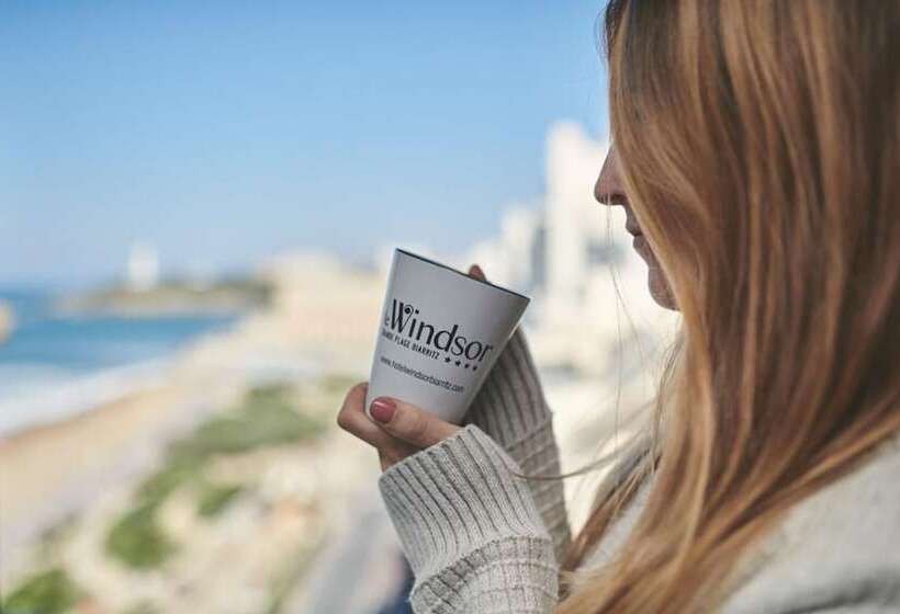 חדר סטנדרט נוף לים, Le Windsor Biarritz