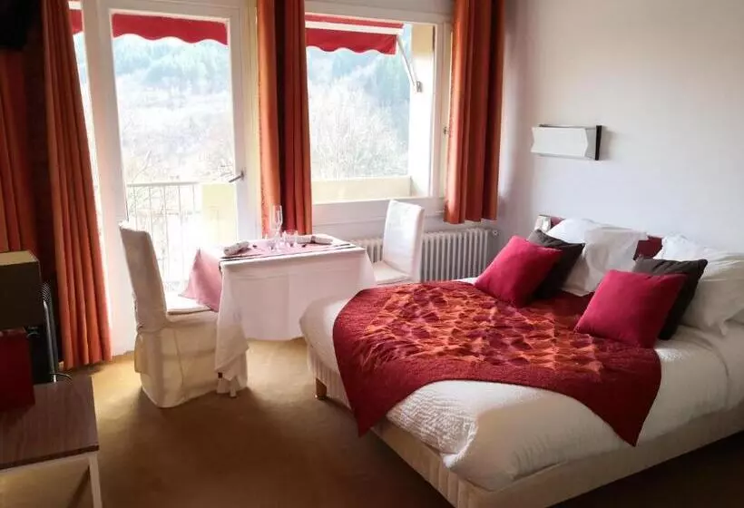 Standard Room with Balcony, Logis Hôtel Restaurant Le Tanargue