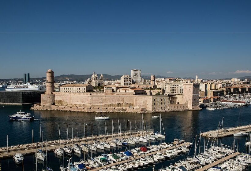 带观景的豪华间, Sofitel Marseille Vieux Port