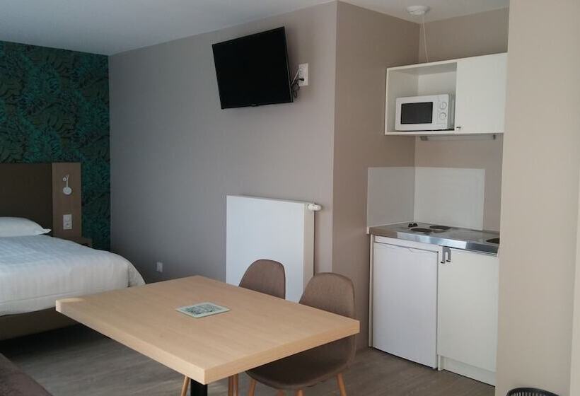 침실 1개 아파트, The Originals City, Hôtel Les Caps, Saintbrieuc Est