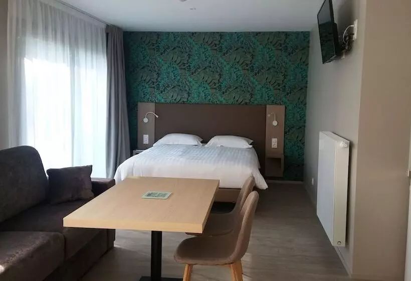 １ベッドルームアパートメント, The Originals City, Hôtel Les Caps, Saintbrieuc Est