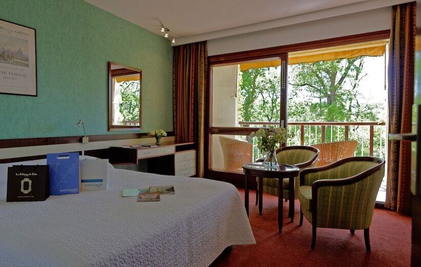 غرفة سوبيريور مطلّة علي الحديقة, Villa Borghese, The Originals Relais