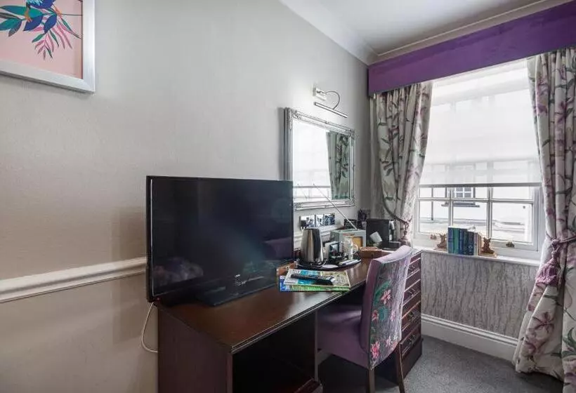 スタンダードシングルルーム, The Crown Hotel, Boroughbridge, North Yorkshire