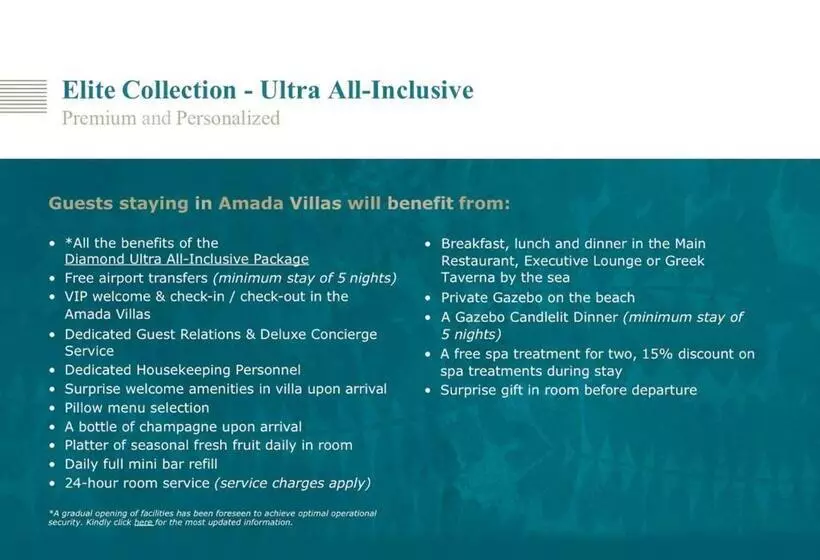 ビラホテル１ベッドルーム, Amada Colossos Resort