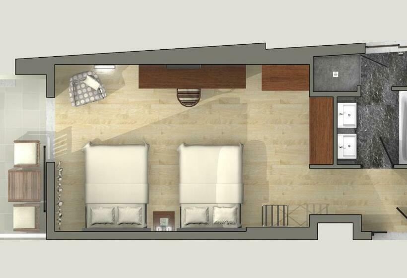 スーペリアファミリールーム, Aquila Atlantis