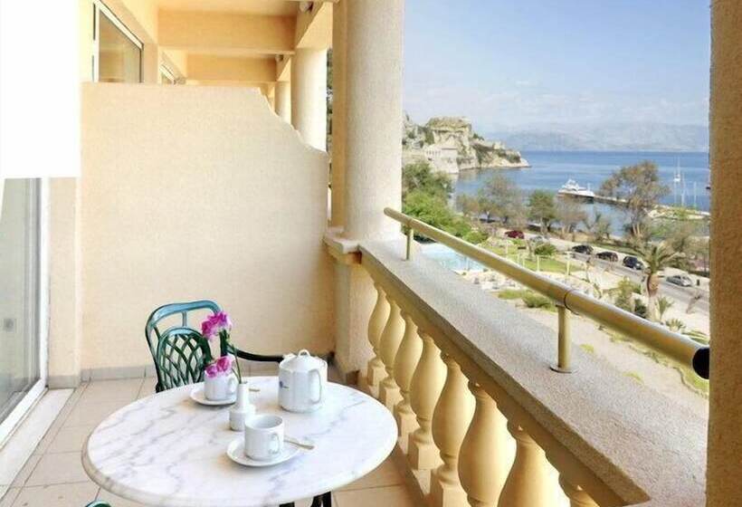 스탠다드 룸 바다 전망, Corfu Palace