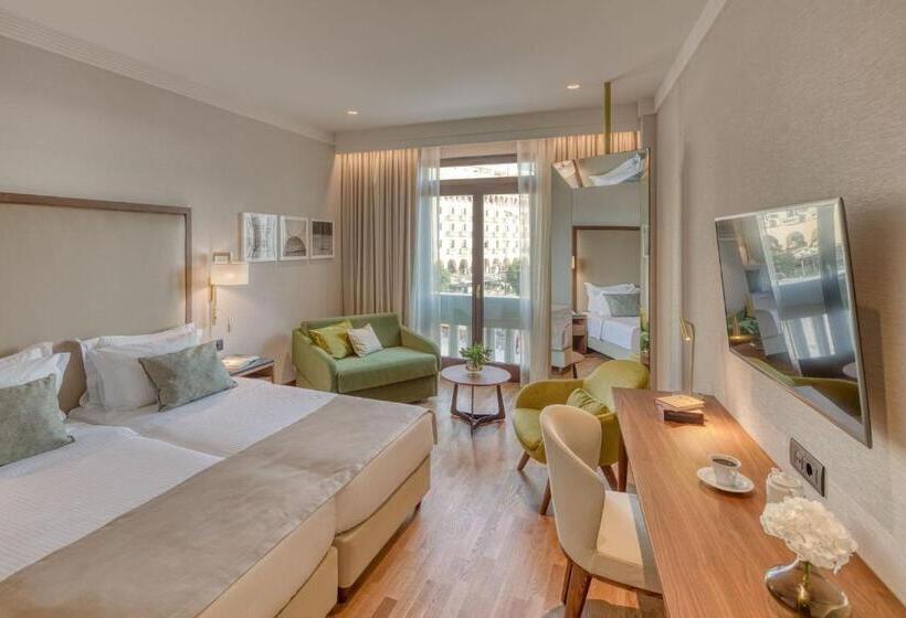 高级房间侧面带海景, Electra Palace Thessaloniki