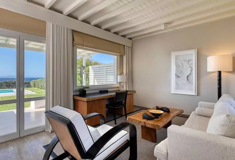 Deluxe Suite Sea View, Santa Marina, A Luxury Collection Resort, Mykonos