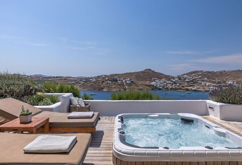 فيلا غرفتين نوم مطلة على البحر, Santa Marina, A Luxury Collection Resort, Mykonos