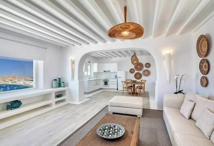 ویلای 2 خوابه با چشم‌انداز دریا, Santa Marina, A Luxury Collection Resort, Mykonos