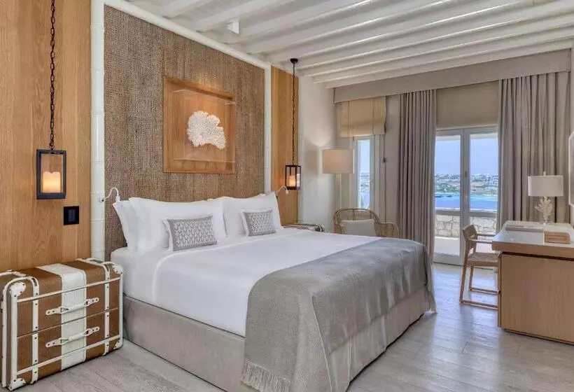 اتاق لوکس با تخت بزرگ, Santa Marina, A Luxury Collection Resort, Mykonos