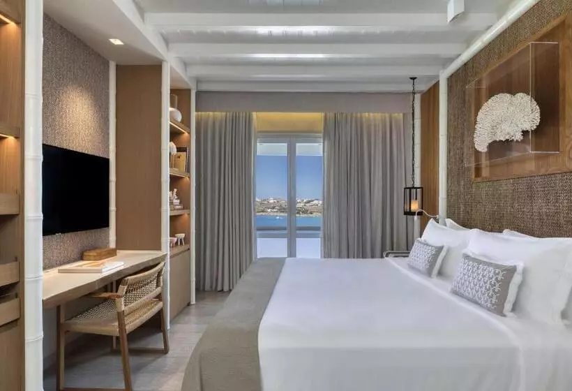 اتاق لوکس با تخت بزرگ, Santa Marina, A Luxury Collection Resort, Mykonos