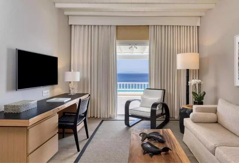 Deluxe Suite Sea View, Santa Marina, A Luxury Collection Resort, Mykonos