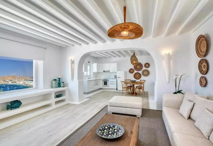 ویلای 2 خوابه با چشم‌انداز دریا, Santa Marina, A Luxury Collection Resort, Mykonos