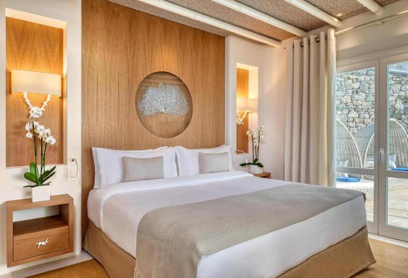 فيلا غرفتين نوم مطلة على البحر, Santa Marina, A Luxury Collection Resort, Mykonos