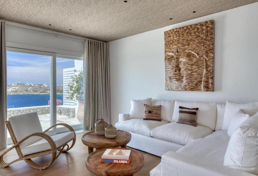 فيلا غرفتين نوم مطلة على البحر, Santa Marina, A Luxury Collection Resort, Mykonos