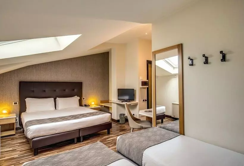 4 Bett Standardzimmer, Albergo Firenze