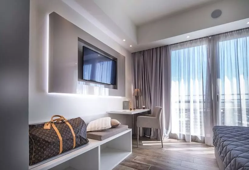 Comfort-huone, sivuttainen merinäköala, San Giorgio Resort 4s