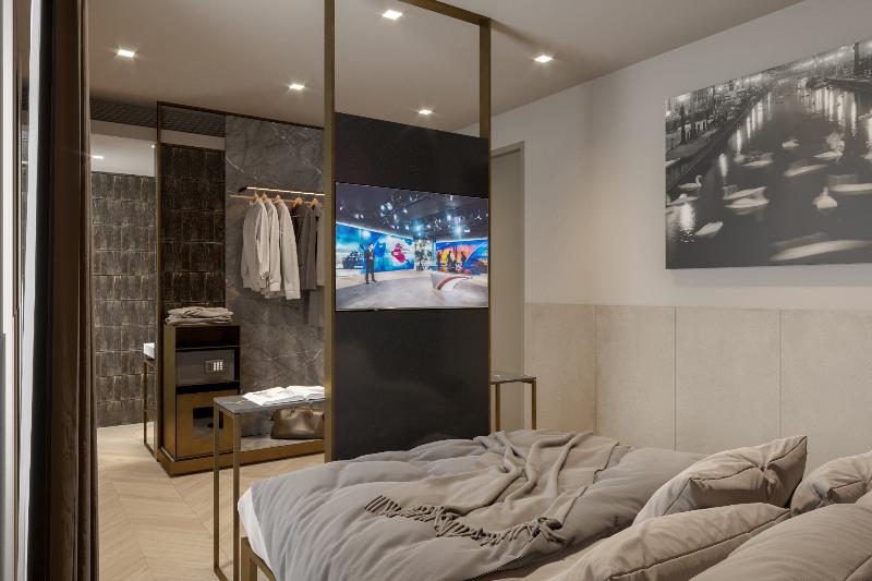 اتاق استاندارد سه نفره, Heart Hotel Milano