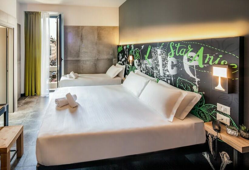 اتاق استاندارد سه تخته با بالکن, Spice Hotel Milano