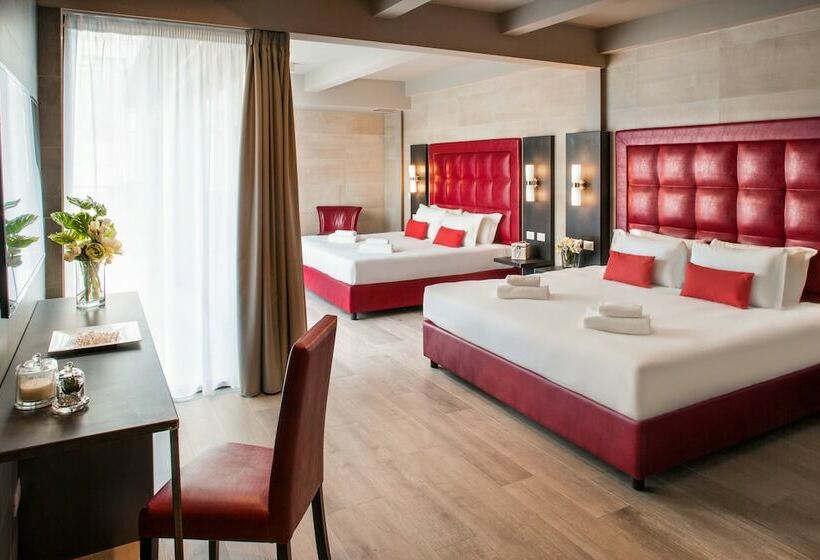 اتاق سوپریور چهار تخته, Spice Hotel Milano