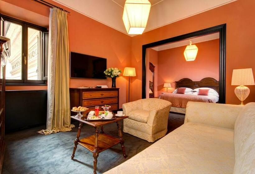 Suite Junior, D’inghilterra Roma – Starhotels Collezione