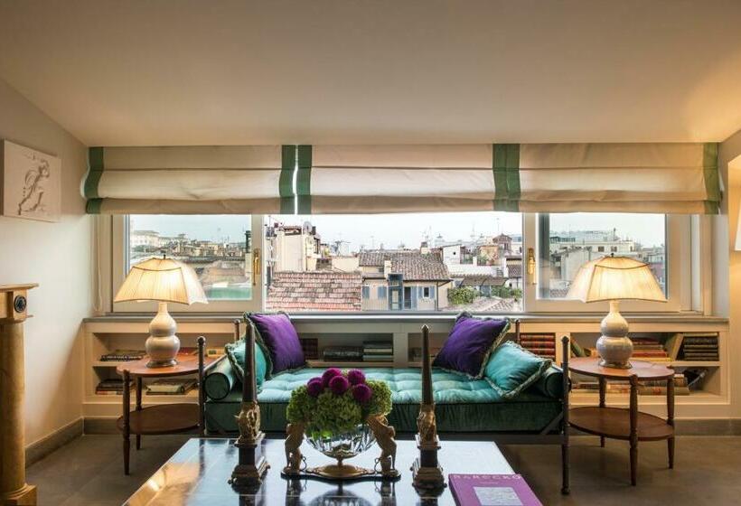 Suite Attico, D’inghilterra Roma – Starhotels Collezione