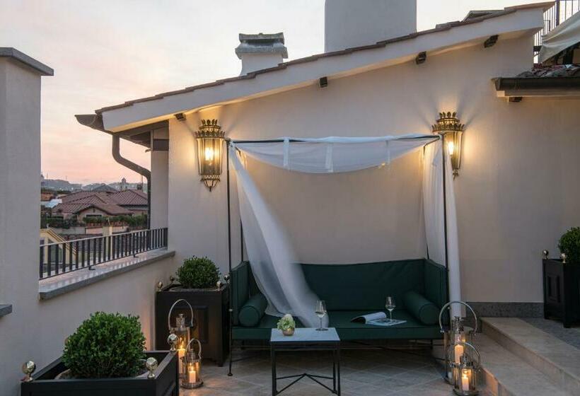 Suite Attico, D’inghilterra Roma – Starhotels Collezione