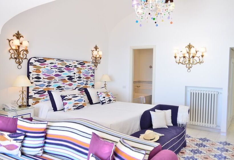 חדר אקזקיוטיב נוף לים, Buca Di Bacco