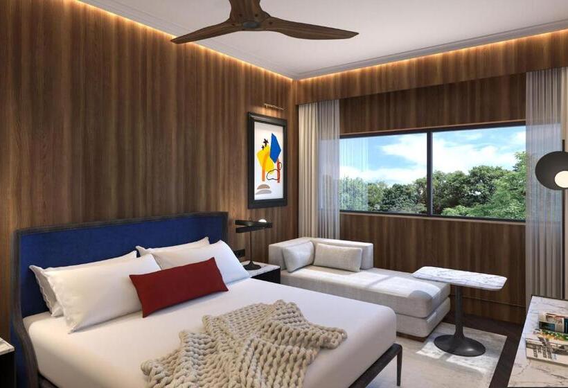 חדר דחוקס עם מיטת קינג, Cardo Roma, Autograph Collection