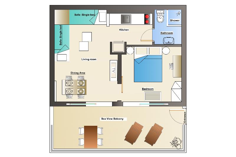 스탠다드 트리플 룸, Vittoria