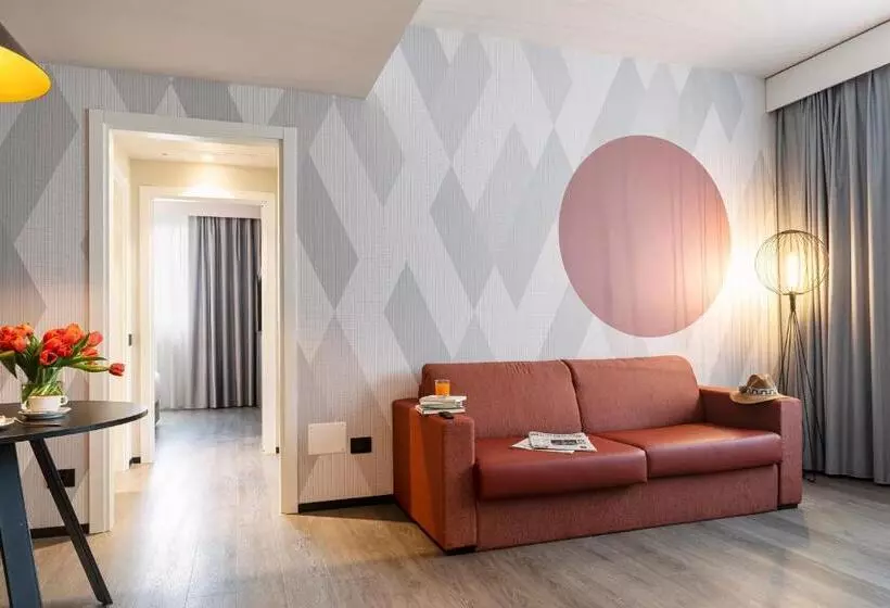 キングサイズベッドのスイートルーム, Quark Hotel Milano