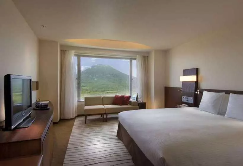 キングサイズベッドのデラックスルーム, Hilton Niseko Village