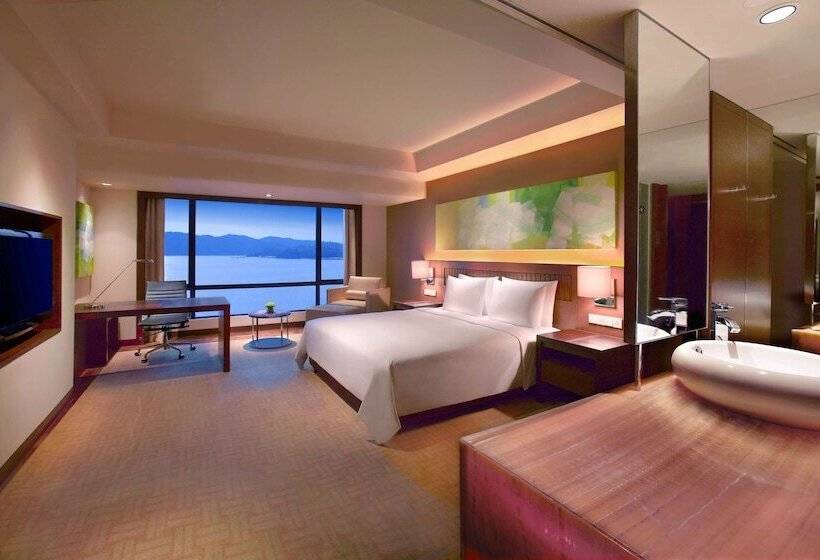 带海景的俱乐部房间, Hyatt Regency Kinabalu