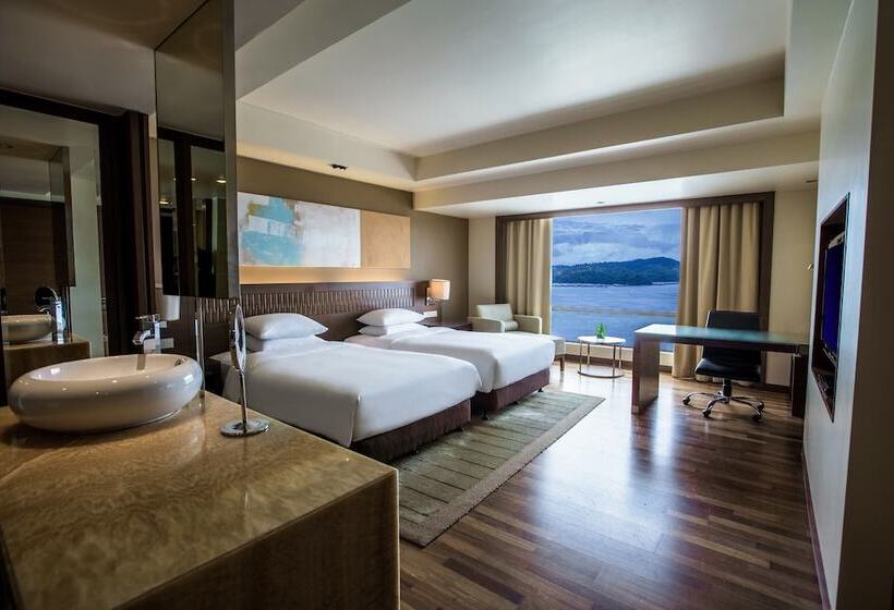 带海景的俱乐部房间, Hyatt Regency Kinabalu