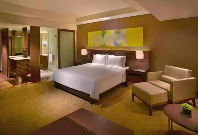キングサイズベッドのスタンダードルーム, Hyatt Regency Kinabalu