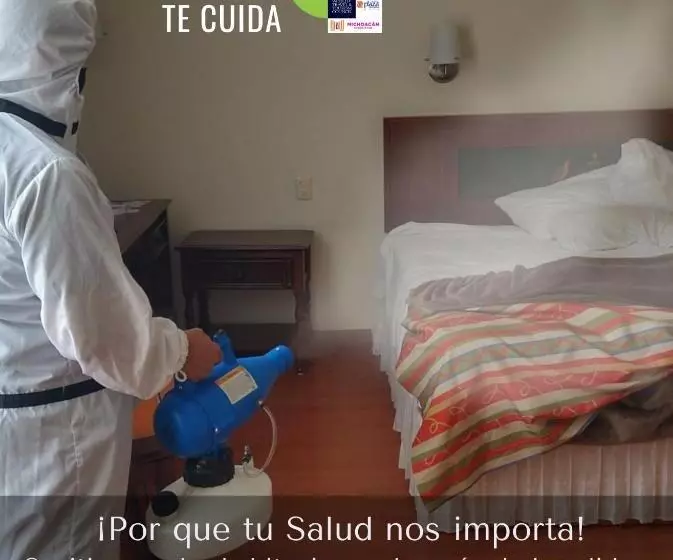 اتاق استاندارد با 2 تخت دوبل, Plaza Uruapan
