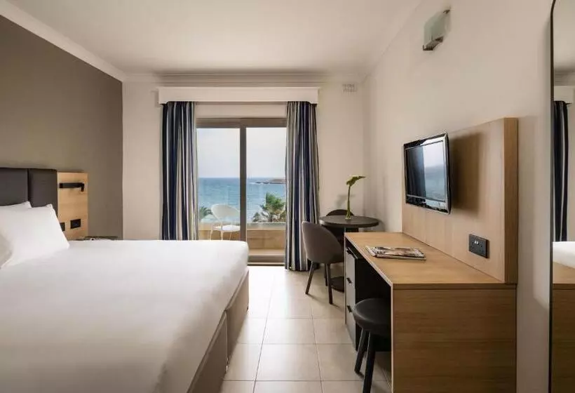 اتاق استاندارد با چشم‌انداز دریا, Qawra Palace Resort & Spa